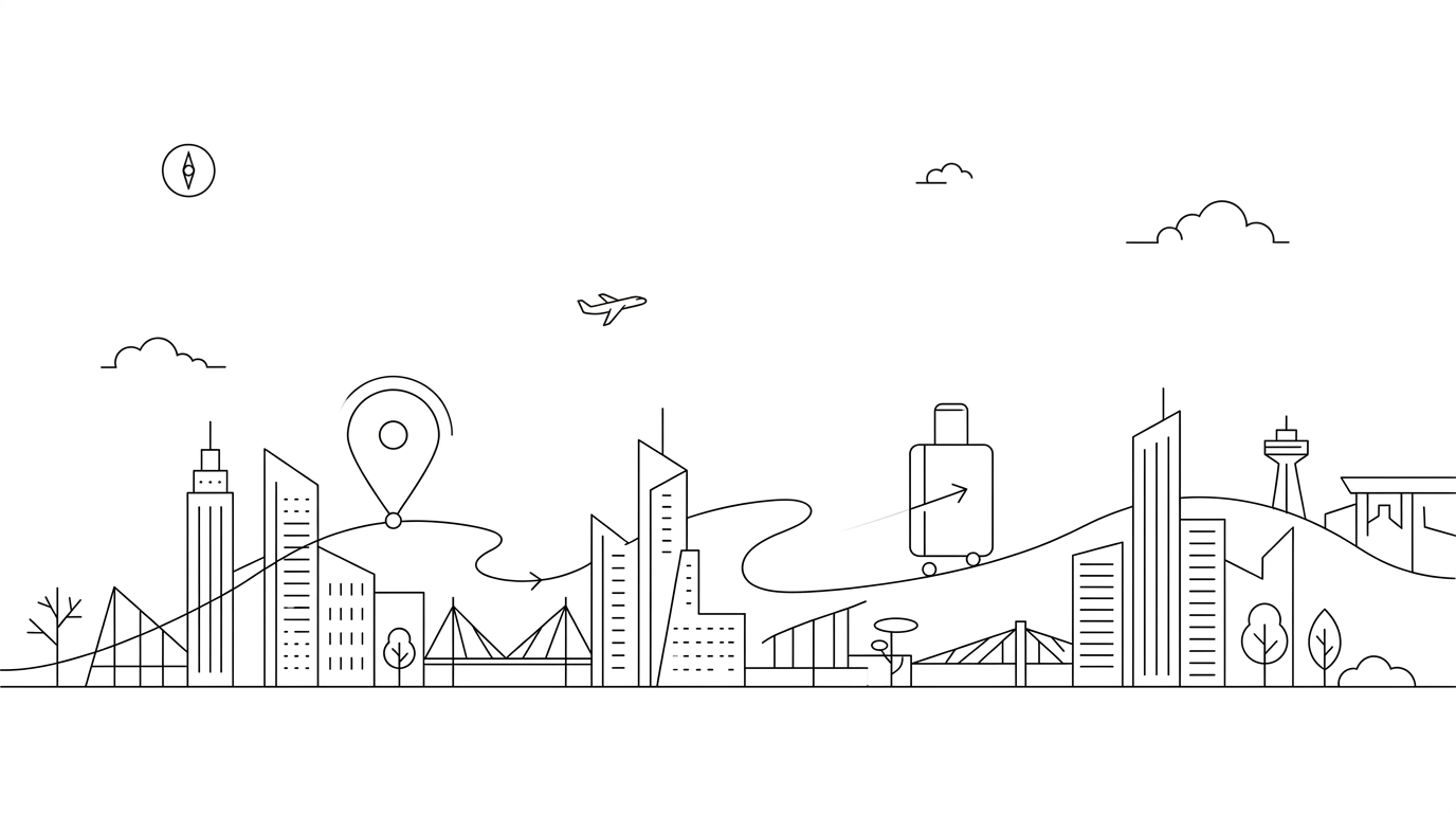 콜링투어의 시작 일러스트